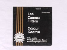 PRL) FILTRO LEE CAMERA FILTERS CC30M MAGENTA FILTER FILTRE 100x100 mm COLOUR