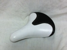 Rare NOS Black & White SELLE ROYAL VALENTINE VENEZIA SEAT Vintage Cruiser Saddle