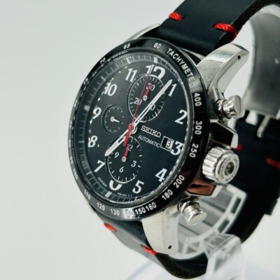 Seiko Brightz SAGH001 Phoenix Chronograph Black Slv 10Bar