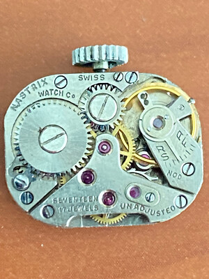 VINTAGE LADIES NASTRIX WRIST WATCH MOVEMENT