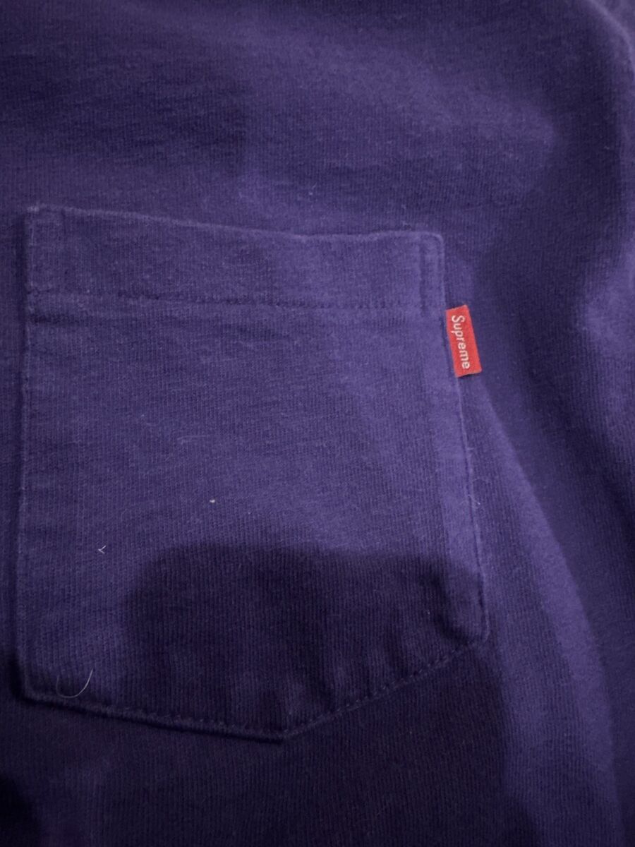 Supreme Small Box Logo Medium Short Sleeve Tee Purple Size M Supreme Small Box Logo Medium Short Sleeve Tee Purple Size M