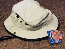 NEW Dorfman Pacific Kindercaps Bucket Hat/Cap 4-6X Beige Tan Khaki Snap Sides
