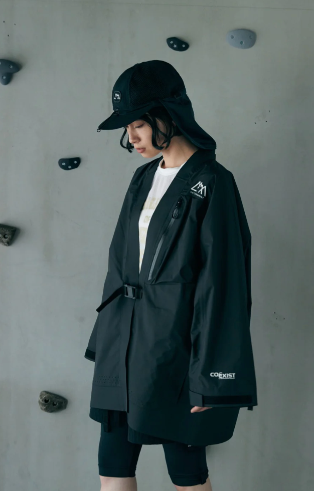 Comfy Outdoor Garment CMF HAORI SHELL COEXIST Jacket Black Comfy Outdoor Garment CMF HAORI SHELL COEXIST Jacket Black