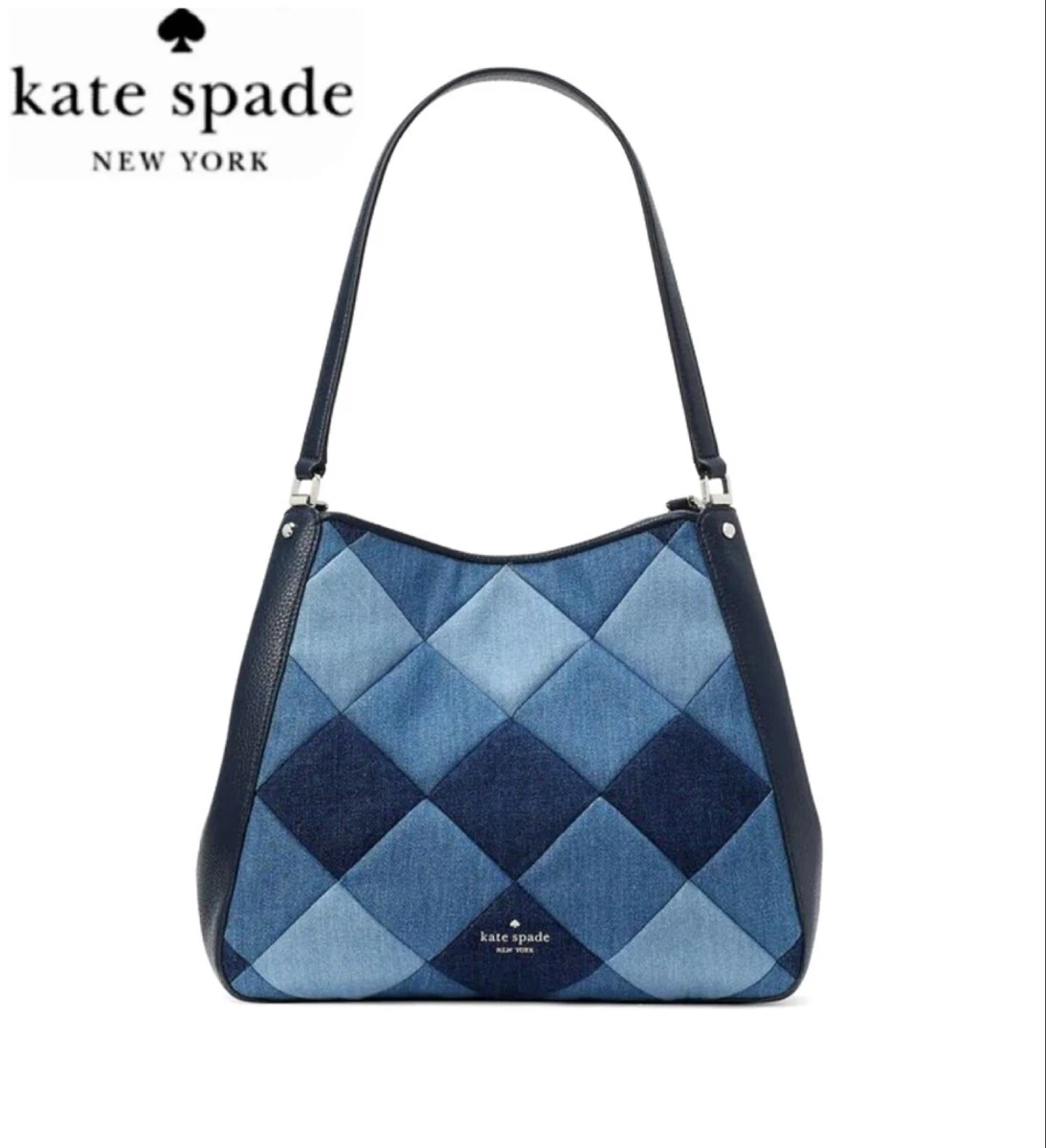 Kate spade denim patchwork purse Clearance
