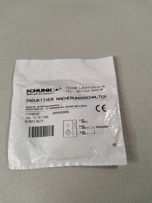 Schunk IN 5/S-M8 0301469 NEU / OVP