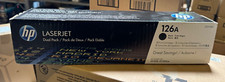 HP 126A CE310AD Black Laser Toner Cartridge DAMAGED BOX 