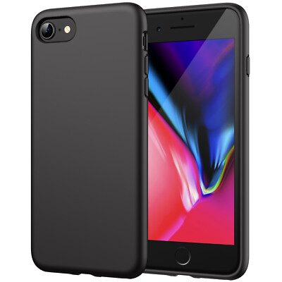 JETech Silicone Case for iPhone SE 3/2 (2022/2020 Edition), iPhone 8/7, 4.7-Inch