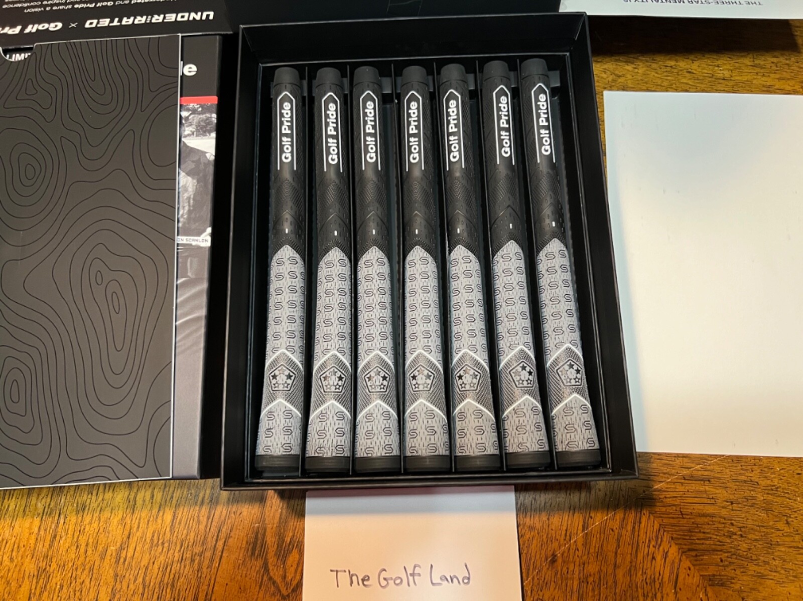 RARE 1ST Edition Golf Pride X Underrated Limited Edition Grips Set Steph Curry