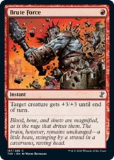 x4 Brute Force C MTG Time Spiral Remastered M/NM, English