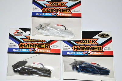 Z-Man Chatterbait Jack Hammer 3/8oz & 1/2oz You Pick Color 