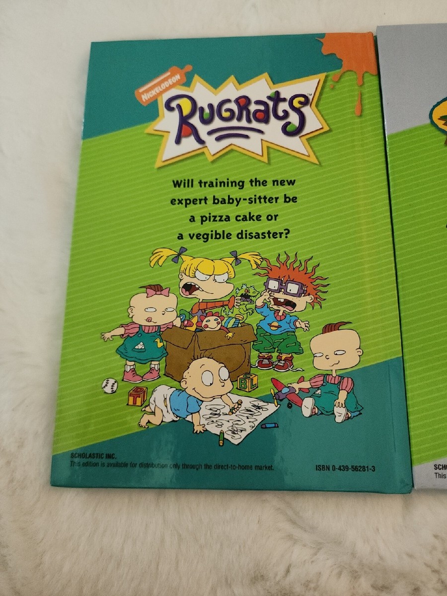 Nick Zone Scholastic Vintage Hardcover book Lot of 3, Rugrats All