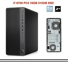 HP Z1 G5 Tower Workstation Intel Core i7-9700 PC4 16GB 512GB NVME PCIE SSD #L2-7