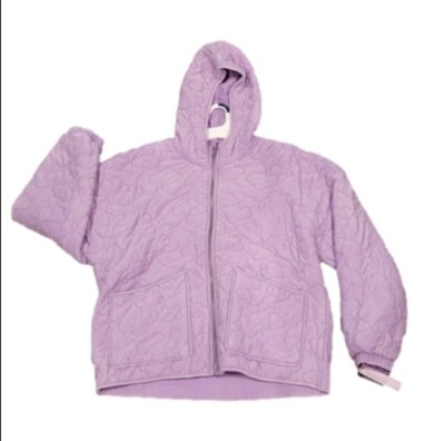 Size Large Wild Fable Quilted Jacket Zip Up W/ Pockets Hood