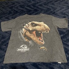 Jurassic World Boy s Size S Kids Shirt T Rex Logo please See Pictures