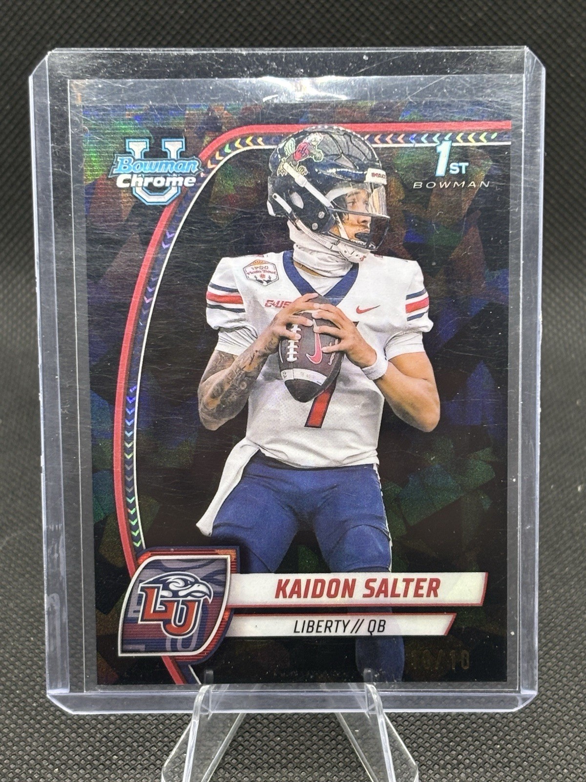 Kaidon Salter 2024 Bowman University Chrome Sapphire #111 Black /10 SSP