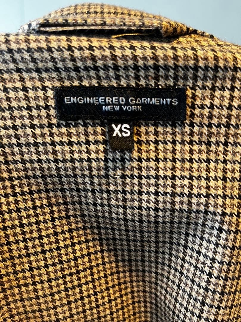 Engineered Garments Loiter Jacket Checkered Fall … - image 4