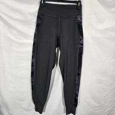 Lululemon Align Jogger Track Stripe Graphite Grey/Diamond Dye Pitch Graphite 6