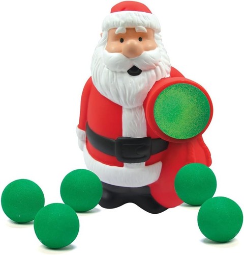 Engaging Santa Ball Popper Toy - Perfect for Active Play and Target Practice - Picture 3 of 3