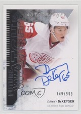 2013-14 SP Authentic Future Watch 749/999 Danny DeKeyser #307 Auto 2xy