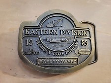 Peabody Coal Company Eastern Division 1983 Safety Award Belt Buckle 3rd Quarter