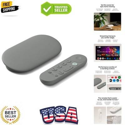 TV Streamer 4K - Fast Streaming Entertainment on Your TV with Voice Search Re...