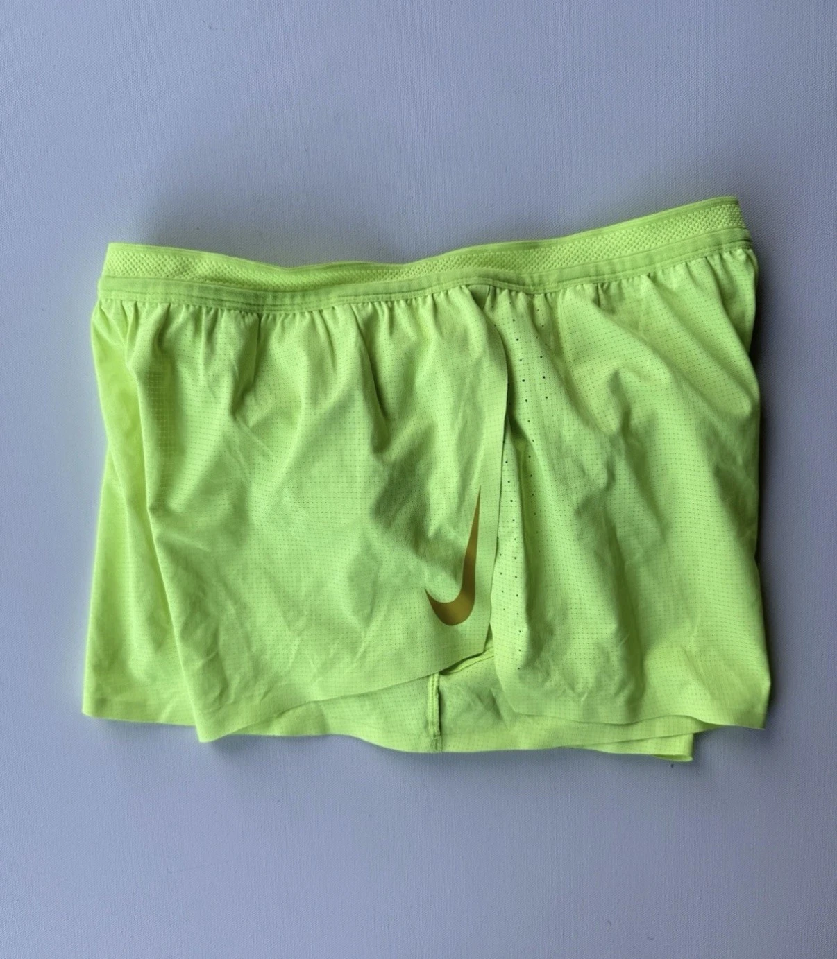 Men’s Nike 2” Aeroswift Running Shorts Volt - Men’s Medium