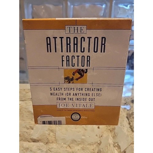 The Attractor Factor : 5 Easy Steps for Creating Wealth Audiobook 5 CD's Sealed