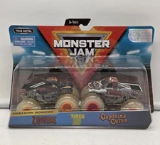 Monster Jam: Double Down Glow in Dark - Zombie vs Captain's Curse - ERROR PIECE!