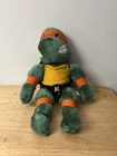 Vintage 1989 Playmates TMNT Teenage Mutant Ninja Turtles 14" Michelangelo Plush
