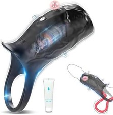Penisring Vibrator Sex Spielzeug f&uuml;r die M&auml;nner Masturbator Penisring