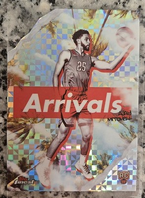 Ajay Mitchell - 2024-25 Topps Finest Basketball Arrivals Rookie Die-Cut | #A-29