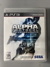Alpha Protocol Espionage RPG for Sony PlayStation 3