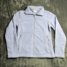 Columbia Women's Fleece Falls Light purple Full Zip Jacket Size S