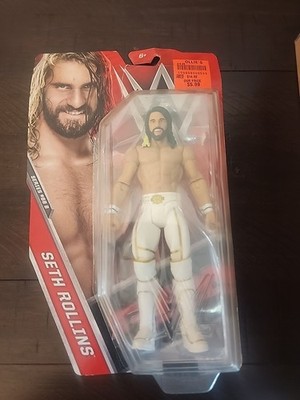 WWE Seth Rollins Series 68B Figure White Pants FREE SHIPPING!