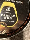 Mac’s Castle Keg Vintage Beer Tray Advertising Breweriana Man Cave Bar Decor 12" — photo 5