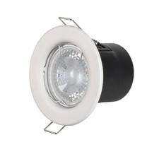 Image of Fire Rated IP20 Fixed Downlight - Brushed Chrome