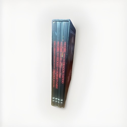 STIEG LARSSON'S DRAGON TATTOO TRILOGY (4 DVD Box Set w/ Lenticular Slipcover) - Picture 6 of 6