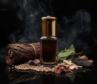 Cuban Tobacco Oud   Essential Oil Perfume. 100% Pure Alcohol-Free Attar Oil 6ml