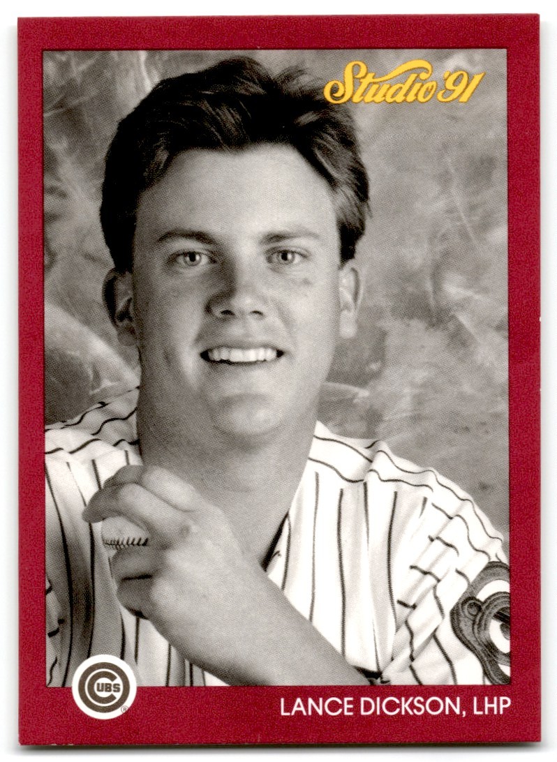 1991 Studio Lance Dickson Rookie Chicago Cubs #154