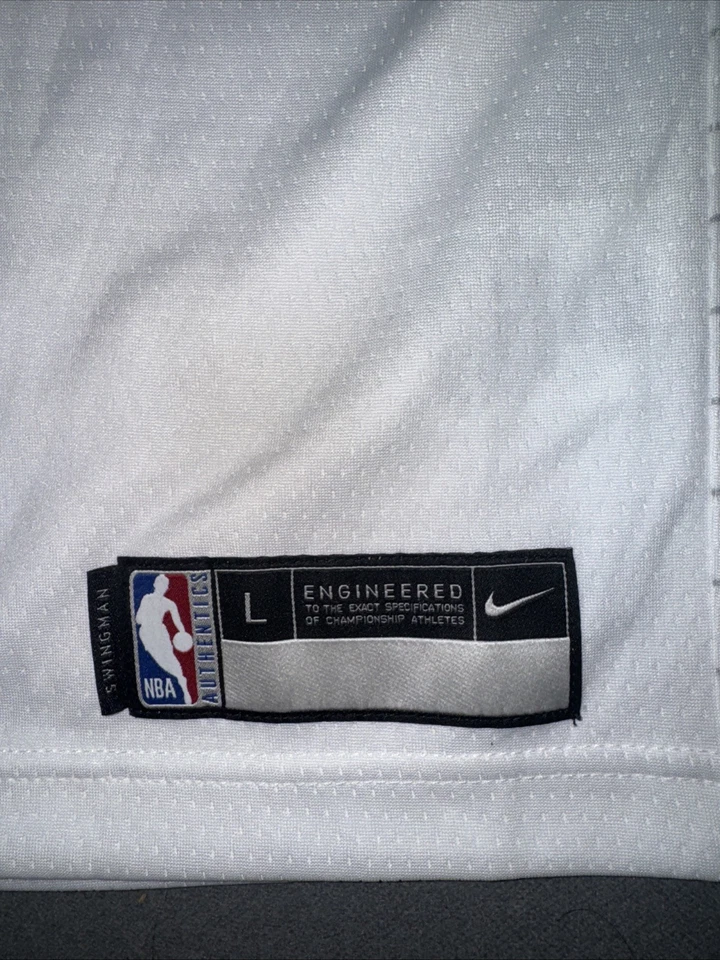 NBA LA Clippers Nike белый #13 Paul George Джерси молодежный размер большой новый с Ярлыками $89 Msrp - Изображение 3 из 4