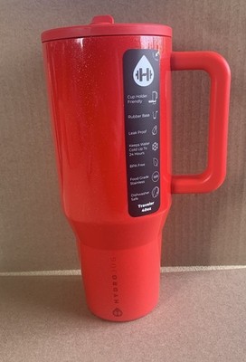 HydroJug Traveler 40oz Holly Limited Edition Cup Red Glitter New