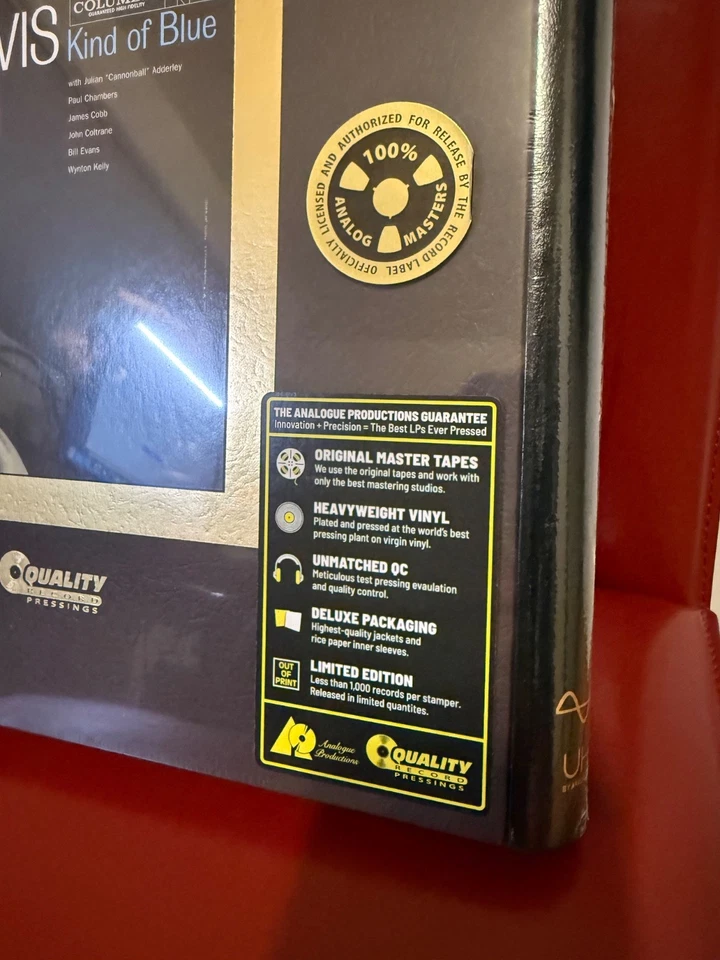 Miles Davis Kind Of Blue UHQR 33rpm Analogue Production Ltd Edition # 5541 - Image 2 of 4