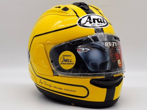 Arai RX-7X JOEY DUNLOP IOMTT Full Face Helmet Size L - Bild 2 von 10
