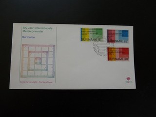 weights and measures FDC Suriname 1975