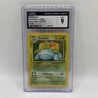 1999 Pokemon Base Set VENUSAUR HOLO 15/102 Graded CGC 9 *MINTY CLEAN*