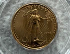 Gold 1/10 oz eagle and 0.0603 oz gold 1945 dos y medio pesos coin