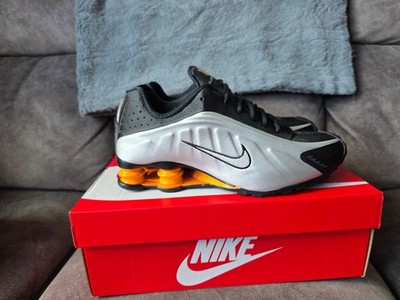 NIKE SHOX TL Herren Sneaker SCHWARZ SILBER ORANGE Neu OVP US 9 EUR 42,5