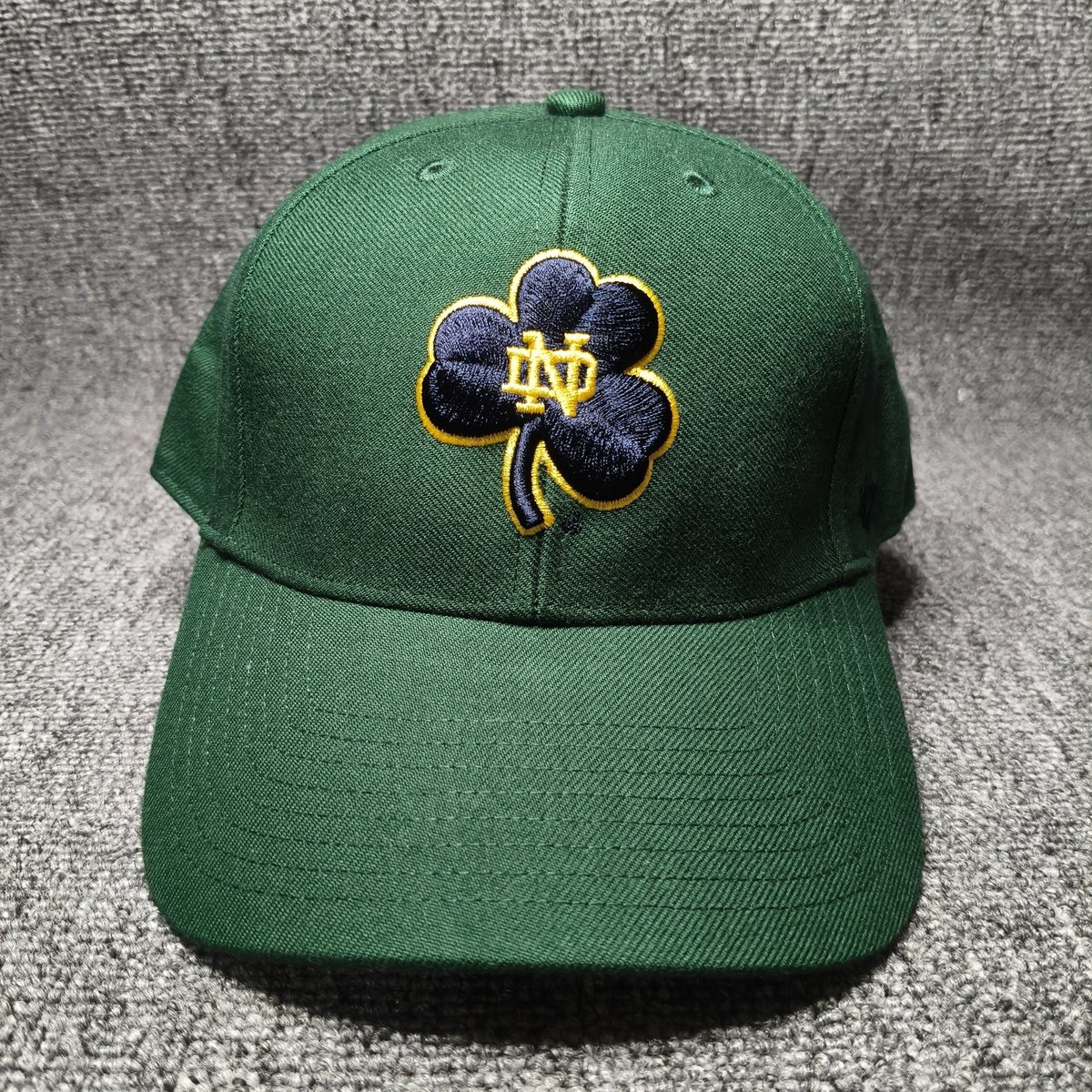 '47 Brand Notre Dame Fighting Irish NCAA Green Strapback Cap Shamrock ND Hat
