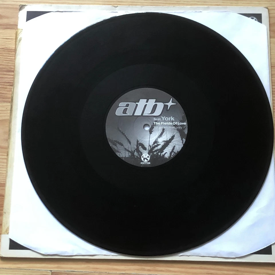 ATB feat. York - The Fields of Love 12" vinyl single, Promotional Copy, Kontor - Image 4 of 4
