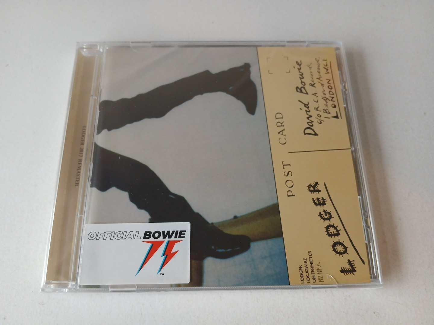 Lodger by David Bowie (CD, 2018) JEWEL CASE 2017 REMASTER CD NEW AND SEALED
